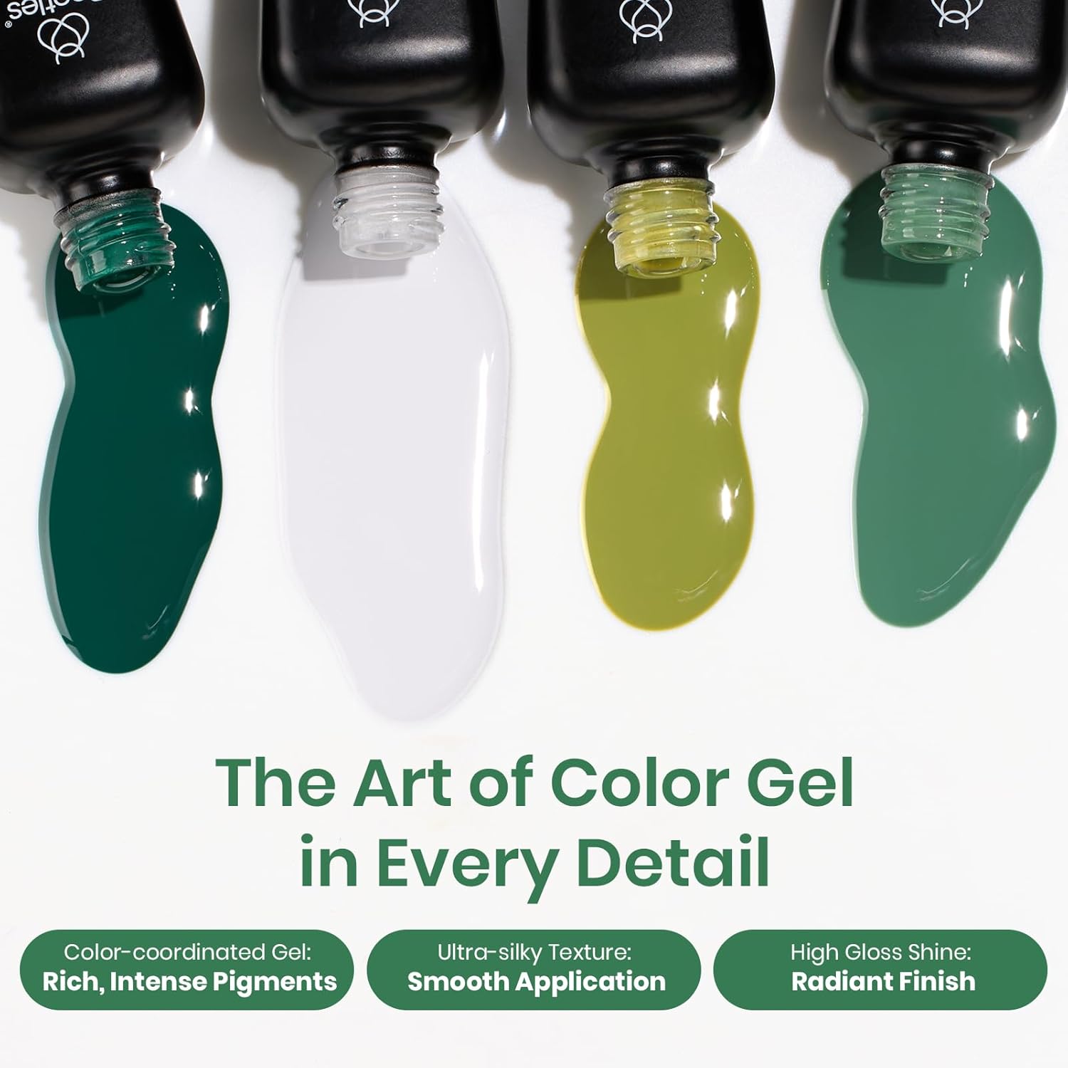 beetles Gel Nail Polish Valentine Gift Set-All in 1 Gel Polish Kit Beetles X DIY nail UV Gel Polish with Top Base Coat,Nail Glue,Nail Tips,Nail Charms-Special Elegant DIY Nail Kit for Women